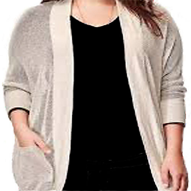 Star Mesh Rib Cardigan