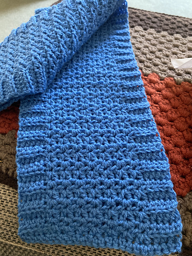 V Stitch Ridge Scarf photo 7