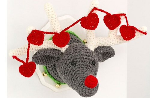 Reindeer Wall Plaque photo 1