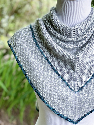 Ravelry: Silver Linings Shawl pattern by Kay Hopkins