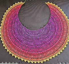 3 ply gradient
Summer Fruits by Changling coloured yarns