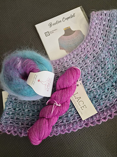 Laines Du Nord Poema Alpaca with Malabrigo Lace