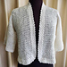 V-stitch Hexagon cardigan pattern 
