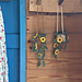 Mini hanging sunflower plant pattern