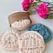Crochet facial scrubbies pattern