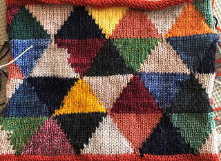 Gauge swatch with mistakes!