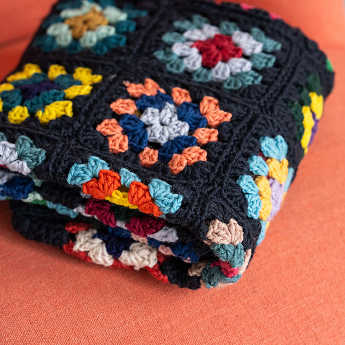 Granny Square Blanket photo 7