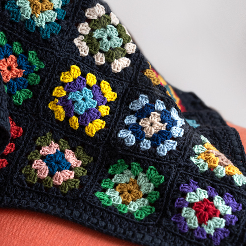 Granny Square Blanket photo 4
