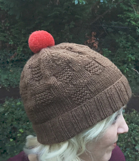 Chipmunk Acorn hat knitting pattern inspired by Disney’s Chip and Dale