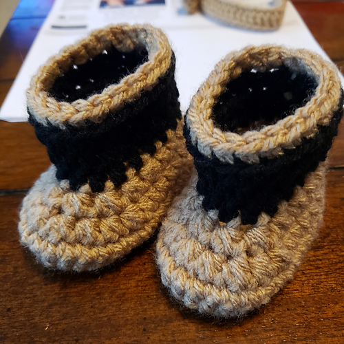 Ravelry Baby Wellie Booties pattern by Salena Baca