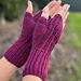 Ramsay fingerless mittens pattern 
