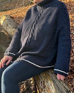 Claudines Poncho aus Gepard Woolia + Wild & Softness