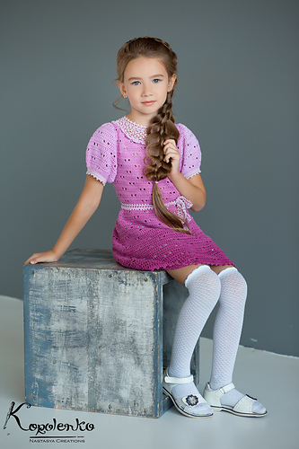  Ravelry: Crochet dress "Aeppol" pattern by Anastasia Korolenko