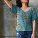 Beginner Lace Crochet Top photo 4