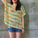 Summer Crochet Cover Up Top photo 3