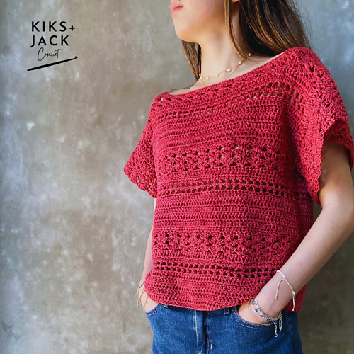 Holiday Lace & Mesh Crochet Top photo 2