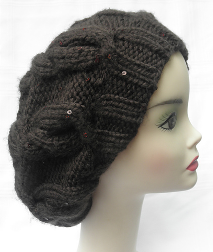 Cabled Slouch Hat & Cowl photo 4