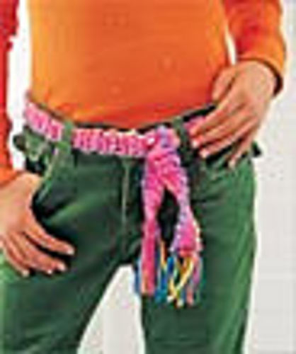 Kids Crochet Headband, Wrist band, Belt photo 2