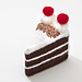 BKFOODK1 Black Forest Gateaux pattern 