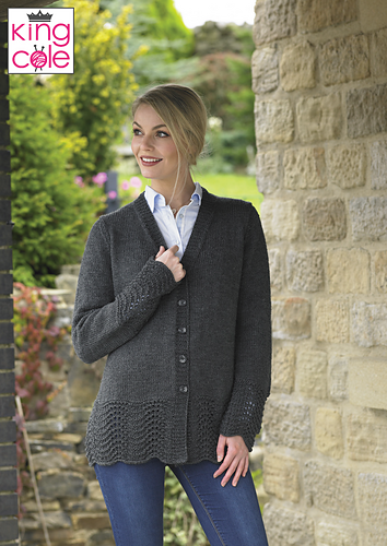 Ravelry: 5365 Cardigan and Sweater pattern by King Cole Ltd