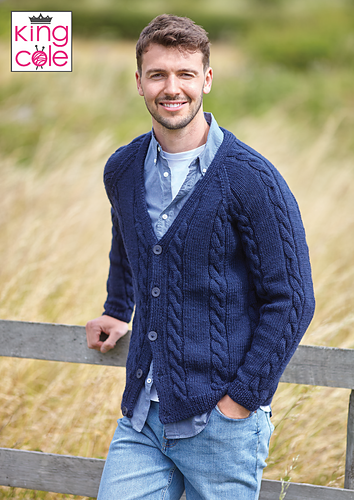 5960 Mannlige Cardigans - King Cole Ltd