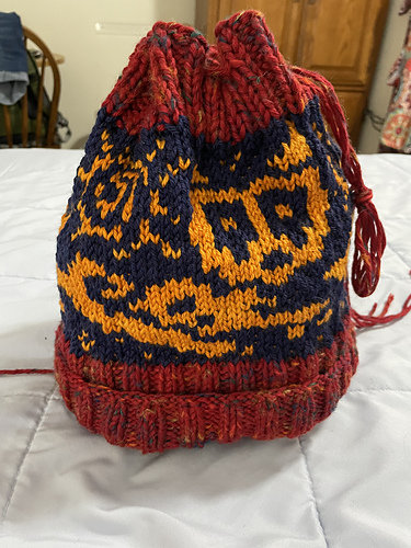 Aztec Cat Hat, Cowl, or Bag photo 4