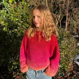 Ravelry: Mohair Crush Sweater pattern by Striksakken by Kir Qvortrup