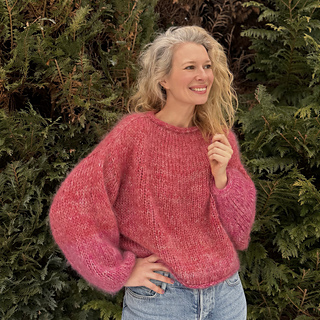 machatt CRUSH MOHAIR WOOL KNIT ＆CARDIGAN Ravelry: Mohair Crush Sweater pattern by Striksakken by Kir Qvortrup