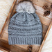 November Twilight Slouch Hat pattern 