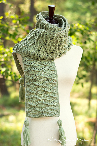 Buttercream Ruffle Scarf