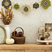 Fancy Floral Fall Leaf Garland pattern