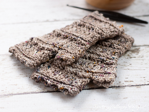 Ravelry: Layer Cake Lace Fingerless Gloves pattern by Kirsten Holloway