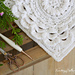 Zinnia Blossom 12-inch Square photo 4
