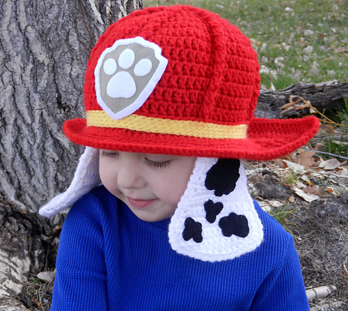 Paw Patrol Marshall Lue - Kismet Crochet