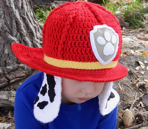 Paw Patrol Marshall Lue - Kismet Crochet