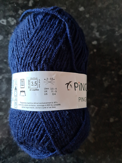 Lot De 3 Pelotes De Laine PINGOUIN 40g Bleu - Laine Française De Qualité | Tricot & Crochet