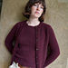 Borgan Cardigan Round Neck pattern 