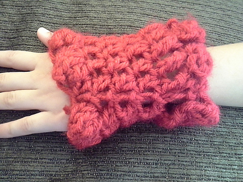 Puffy Fingerless Gloves for Kids photo 2