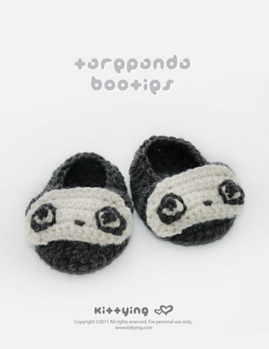 Ravelry: Tarepanda Baby Booties pattern by Kittying Ying