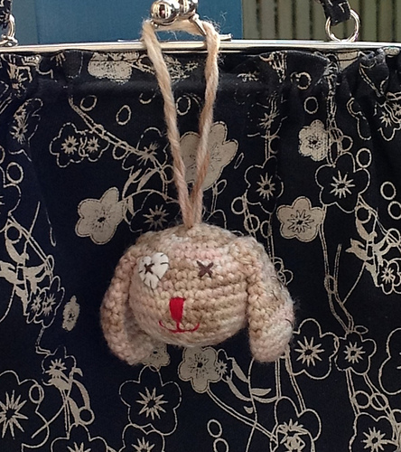 Amigurumi Vintage Rabbit Charm photo 2
