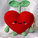Adorable Sprouty Heart pattern