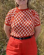 Peanut Raglan with no short rows at the neckline.