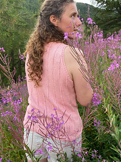 knitting for olive pure silk, Farbe poppy rose