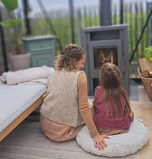 Damen und Kinder Konfetti Weste 