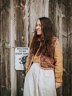 Gepard Teddy Dear, Kaffee beige und beige. Blende Istex Lettlopi