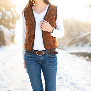 Teddy Dear von Gepard Garn 164 Brandy und Lettlopi von Istex 0867 Chocolate