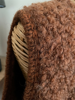 Brandy 164, & Istex Rust Heather 9427