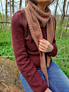Drops Nord mit 170 m auf 50 g, Farbe 23 Karamell und 20 Blush Mix