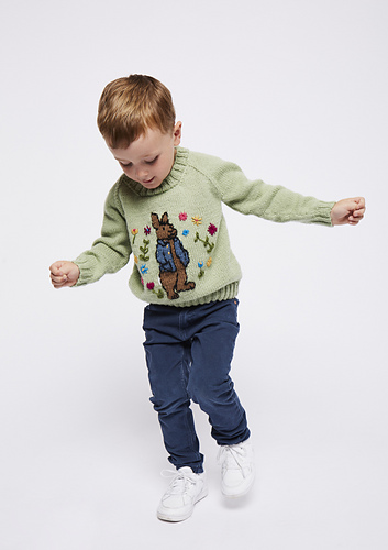 Ravelry: Peter Rabbit Movie Jumper pattern by Vikki Bird