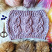 Express Yourself Cowl & Headband pattern
